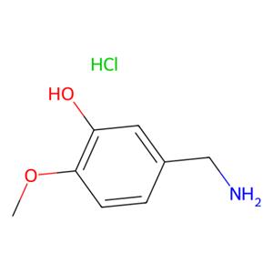 aladdin 阿拉丁 H170289 3-羟基-4-甲氧基苄胺盐酸盐 42365-68-4 97%