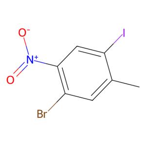 1-溴-4-碘-5-甲基-2-硝基苯,1-Bromo-4-iodo-5-methyl-2-nitrobenzene