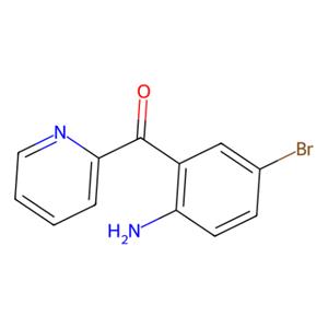 aladdin 阿拉丁 A191151 2-(2-氨基-5-溴-苯甲酰基)吡啶 1563-56-0 98%