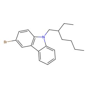aladdin 阿拉丁 B405307 3-溴-9-(2-乙基己基)-9H-咔唑 628336-85-6 ≥98.0%
