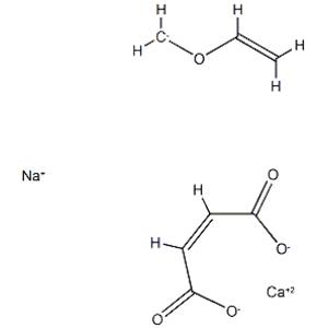 马来酸-甲基乙烯醚共聚物钙钠盐,Poly(methyl vinyl ether/maleic acid)mixed salts copolymer