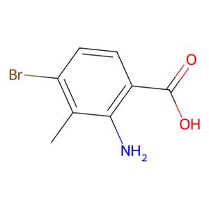 2-氨基-4-溴-3-甲基苯甲酸,2-Amino-4-bromo-3-methylbenzoic acid