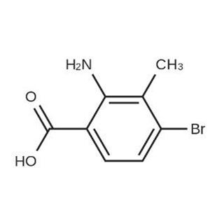 2-氨基-4-溴-3-甲基苯甲酸,2-Amino-4-bromo-3-methylbenzoic acid