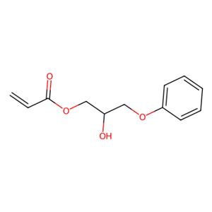丙烯酸2-羟基-3-苯氧基丙酯 (含稳定剂MEHQ),Acrylic Acid 2-Hydroxy-3-phenoxypropyl Ester (stabilized with MEHQ)