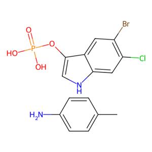 aladdin 阿拉丁 B334413 5-溴-6-氯-3-吲哚磷酸酯，对甲苯胺盐 6769-80-8 ≥98%