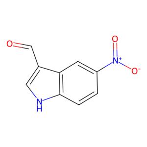 5-硝基-1H-吲哚-3-甲醛,5-Nitro-1H-indole-3-carbaldehyde