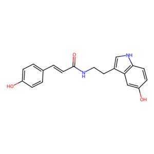 aladdin 阿拉丁 C275338 N-(P-香豆酰)-羟色胺 68573-24-0 98%