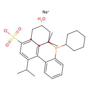 aladdin 阿拉丁 D281979 2'-二环己基膦基-2,6-二-异丙基-4-磺酸根-1,1'-联苯钠盐水合物(Xphos-SO3Na) 870245-84-4 97%