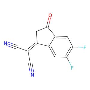 aladdin 阿拉丁 D404351 (5,6-二氟-3-氧代-2,3-二氢-1H-茚-1-亚基)丙二腈 2083617-82-5 98%