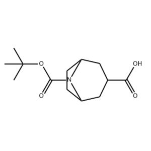 8-(叔丁氧基羰基)-8-氮雜雙環(huán)[3.2.1]辛烷-3-羧酸,8-(tert-Butoxycarbonyl)-8-azabicyclo[3.2.1]octane-3-carboxylic acid