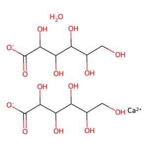 aladdin 阿拉丁 C171268 D-葡萄糖酸钙 一水合物 66905-23-5 98%