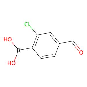 aladdin 阿拉丁 C586289 2-氯-4-甲酰基苯基硼酸（含不等量的酸酐） 1063712-34-4 98%
