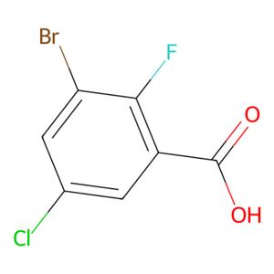 aladdin 阿拉丁 B586880 3-溴-5-氯-2-氟苯甲酸 1269232-93-0 95%