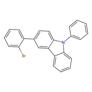 aladdin 阿拉丁 B152002 3-(2-溴苯基)-9-苯基-9H-咔唑 1190100-35-6 97%