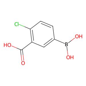 aladdin 阿拉丁 C139423 3-羧基-4-氯苯硼酸 (含不同量的酸酐) 913835-32-2 ≥98%