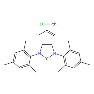 烯丙基氯化[1,3-双(2,4,6-三甲基苯基)咪唑-2-亚基]钯,Allyl[1,3-bis(mesityl)imidazol-2-ylidene]chloropalladium