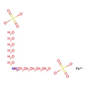 aladdin 阿拉丁 A434075 硫酸铁铵 (III) 十二水合物 7783-83-7 ≥99%
