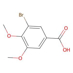 aladdin 阿拉丁 B405216 3-溴-4,5-二甲氧基苯甲酸 20731-48-0 98%