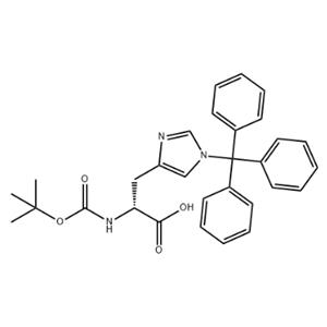 aladdin 阿拉丁 B588976 N-Boc-N'-三苯甲基-D-组氨酸 393568-74-6 98%