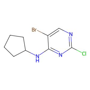 aladdin 阿拉丁 B590027 5-溴-2-氯-N-环戊基-4-嘧啶胺 733039-20-8 95%