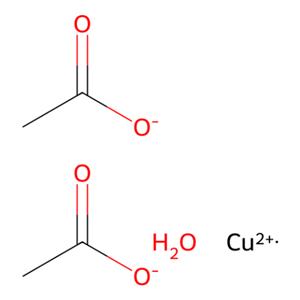 一水醋酸铜(II),Copper(II) acetate monohydrate