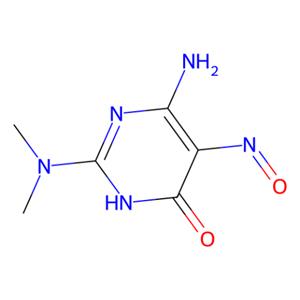 aladdin 阿拉丁 D137341 2-二甲基氨基-4-羟基-5-亚硝基-6-氨基嘧啶 70700-44-6 98%