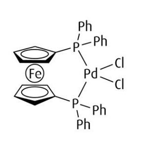aladdin 阿拉丁 D294617 [1,1'-双(二苯基膦基)二茂铁]二氯化钯 72287-26-4 99.9%metals basis
