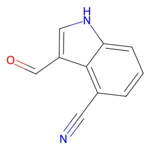 3-甲?；?1H-吲哚-4-甲腈,3-Formyl-1H-indole-4-carbonitrile