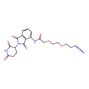 泊马度胺-PEG2-叠氮化物,Pomalidomide-PEG2-azide