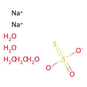 aladdin 阿拉丁 S112307 硫代硫酸钠，五水 10102-17-7 GR,≥99.5%