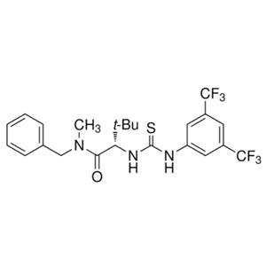 （S）-2-[[[3,5-雙（三氟甲基）苯基]硫脲基]-N-芐基-N，3,3-三甲基丁酰胺,(S)-2-[[3,5-Bis(trifluoromethyl)phenyl]thioureido]-N-benzyl-N,3,3-trimethylbutanamide