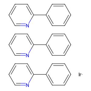 三[2-苯基吡啶-C2,N]铱(III),Tris[2-phenylpyridinato-C2,N]iridium(III)
