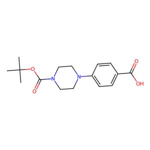 aladdin 阿拉丁 T587509 4-(4-羧基苯基)哌嗪-1-羧酸叔丁酯 162046-66-4 95%