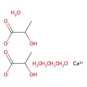 aladdin 阿拉丁 C110506 L-乳酸钙 五水合物 5743-47-5 USP级