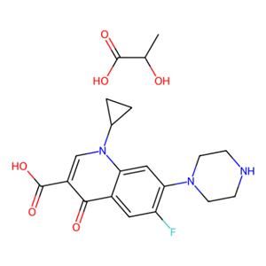 乳酸环丙沙星,Ciprofloxacin lactate