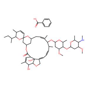 aladdin 阿拉丁 E110058 甲胺基阿维菌素苯甲酸盐 155569-91-8 分析标准品，95%
