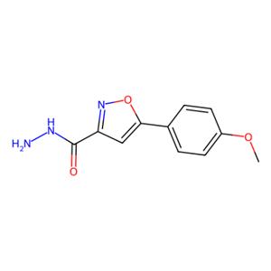 5-(4-甲氧基苯基)-异恶唑-3-酰肼,5-(4-Methoxy-phenyl)-isoxazole-3-carboxylic acidhydrazide