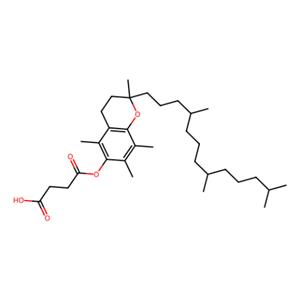 aladdin 阿拉丁 T106366 D-α-生育酚琥珀酸酯 4345-03-3 分析标准品