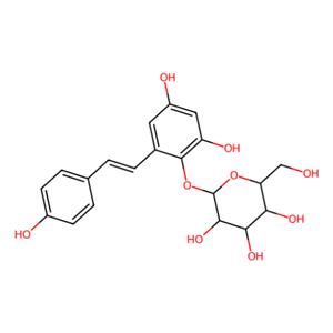 aladdin 阿拉丁 T110192 2,3,5,4-四羟基二苯乙烯葡萄糖苷 82373-94-2 分析标准品,>98%