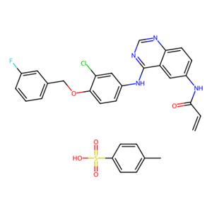 aladdin 阿拉丁 A408612 N-[4-[[3-氯-4-[(3-氟苯基)甲氧基]苯基]氨基]-6-喹唑啉基]-2-丙烯酰胺对甲苯磺酸盐 1050500-29-2 10mM in DMSO