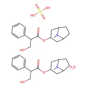 aladdin 阿拉丁 A408832 Atropine sulfate monohydrate 5908-99-6 10mM in DMSO