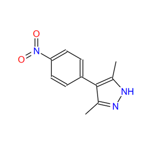 42418-61-1；	3,5-二甲基-4-(4-硝基苯基)-1H-吡唑