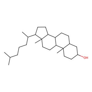 aladdin 阿拉丁 C426094 5α-胆甾烷-3β-醇 80-97-7 2mM in DMSO