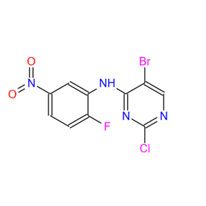 2703752-65-0；5-溴-2-氯-N-(2-氟-5-硝基苯基)嘧啶-4-胺