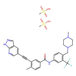 GZD824,Bcr-Abl抑制剂,GZD824 Dimesylate