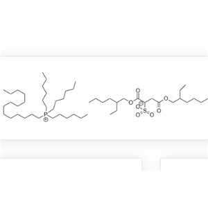 Trihexyltetradecylphosphonium dioctylsulfosuccinate；P666(14) Docu