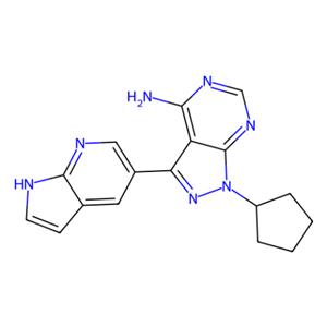 aladdin 阿拉丁 P126419 PP121,酪氨酸和磷酸肌醇激酶的双重抑制剂 1092788-83-4 ≥98%
