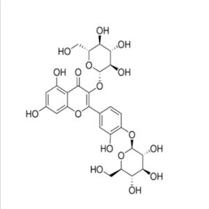 aladdin 阿拉丁 Q463115 槲皮素 3,4'-二葡糖苷 29125-80-2 85%