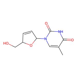aladdin 阿拉丁 S407803 2',3'-二脱氢-3'-脱氧胸苷 3056-17-5 10mM in DMSO
