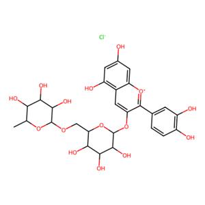 aladdin 阿拉丁 C135322 花青素鼠李葡糖苷 18719-76-1 分析标准品
